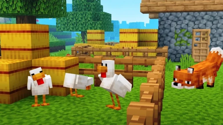  Actions and Stuff Minecraft Bedrock texture pack environmental animation effects